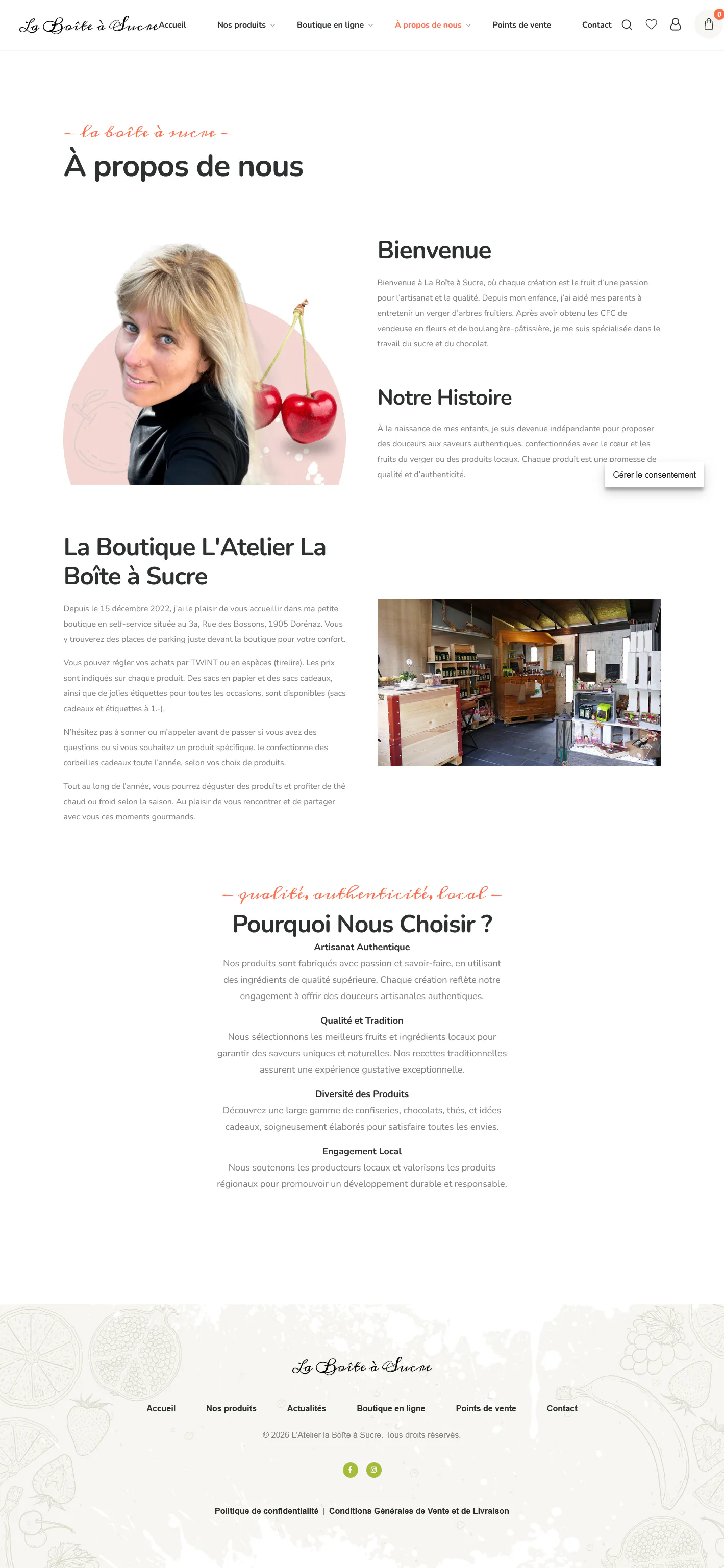 Capture du projet atelier boite a sucre