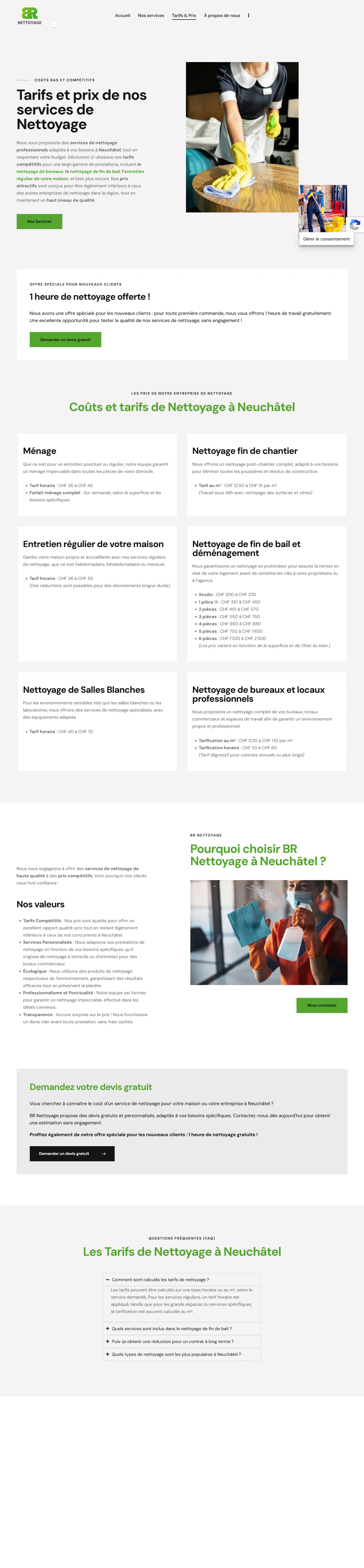 Capture du projet br nettoyage